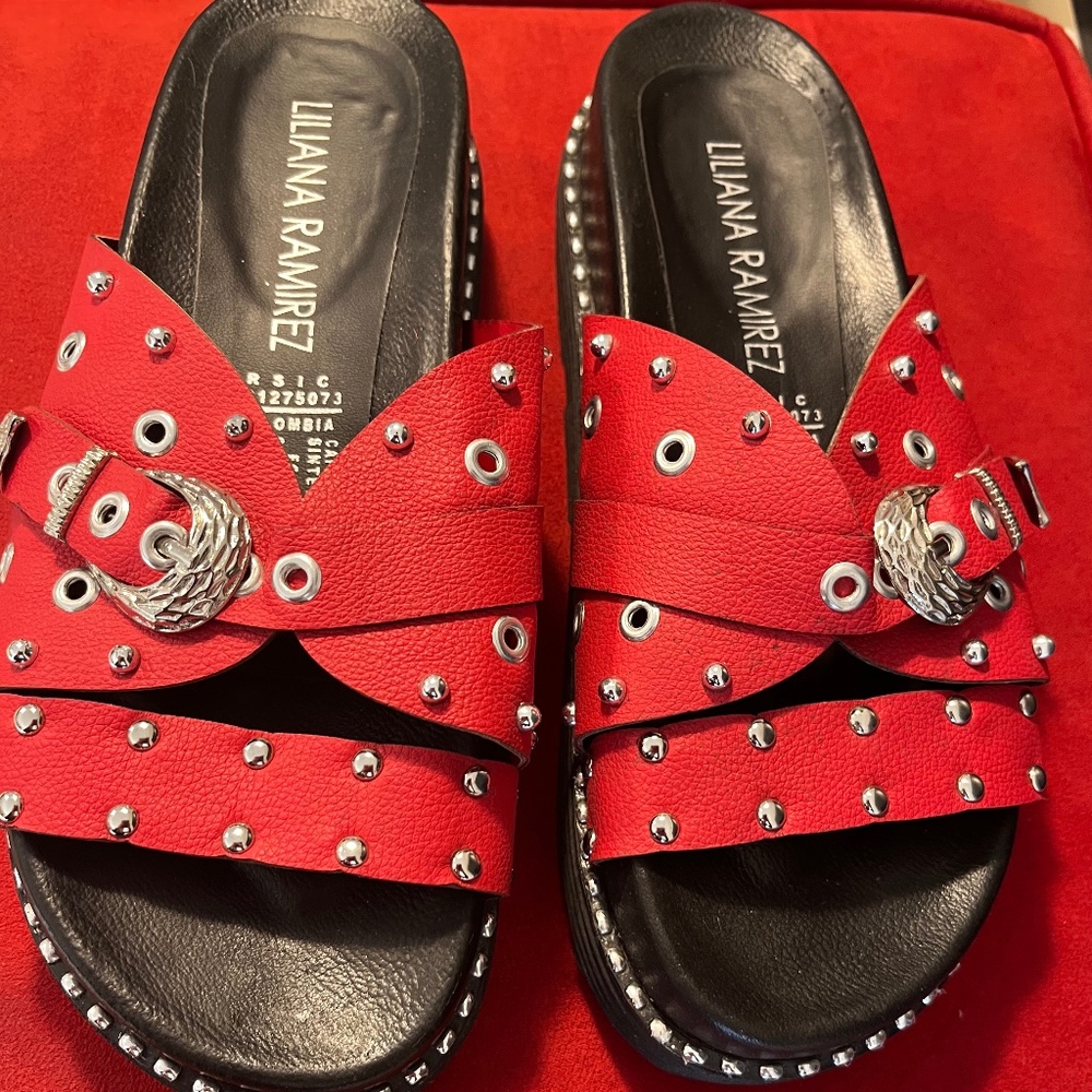 Liliana Ramirez sandals from Medellin Colombia